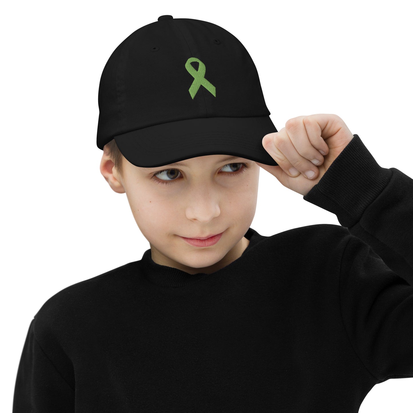 Youth lymphoma cancer awareness hat