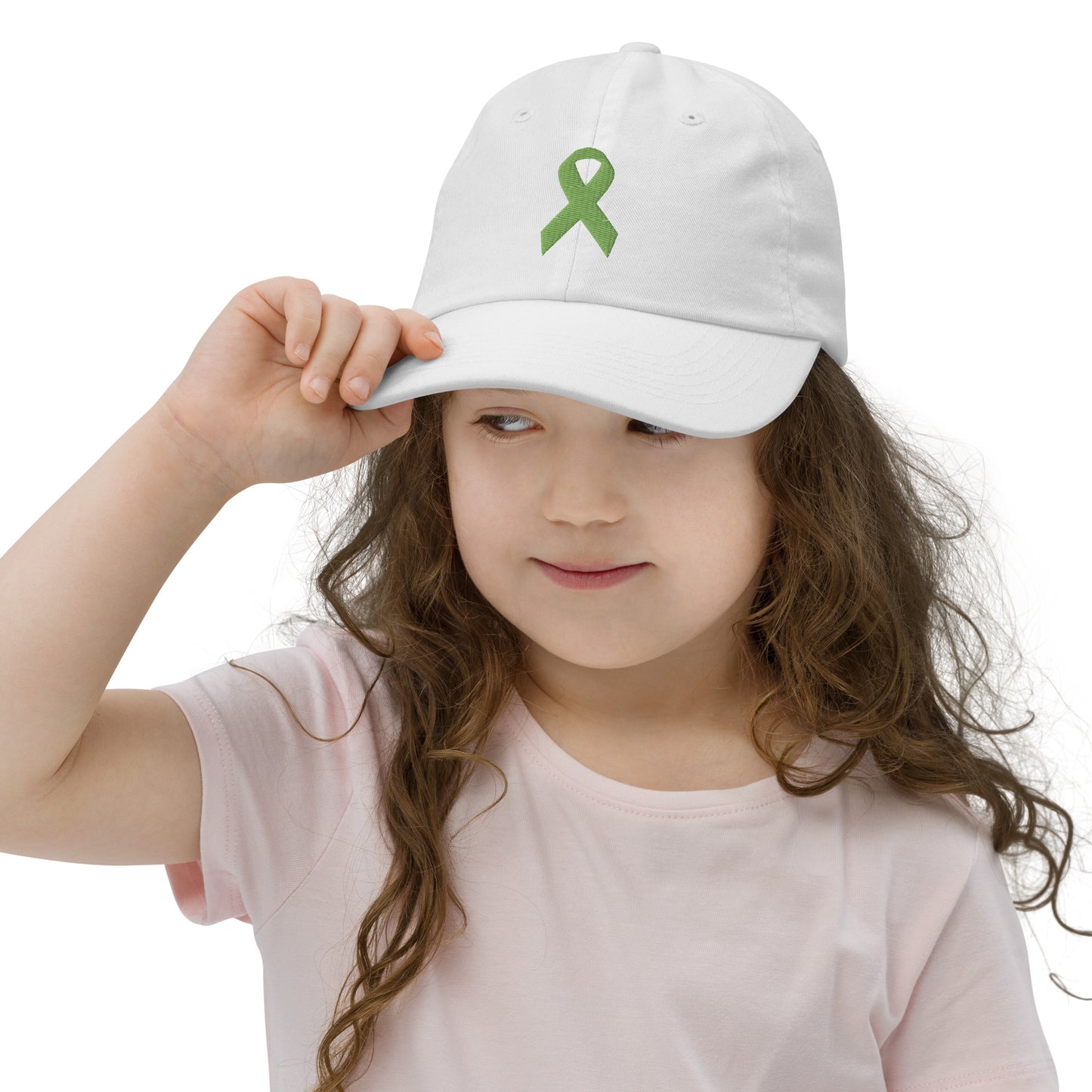 Youth lymphoma cancer awareness hat