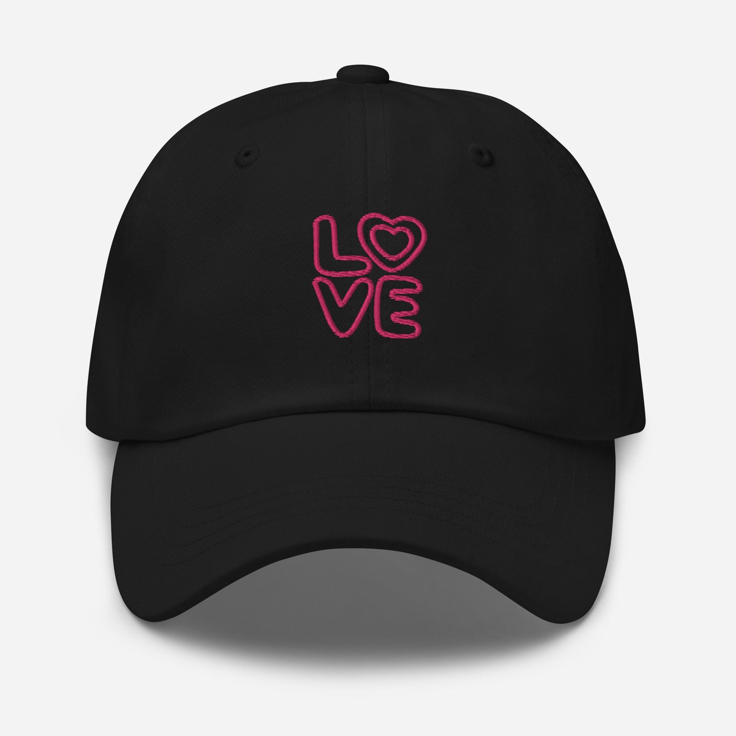 LOVE embroidered dad hat