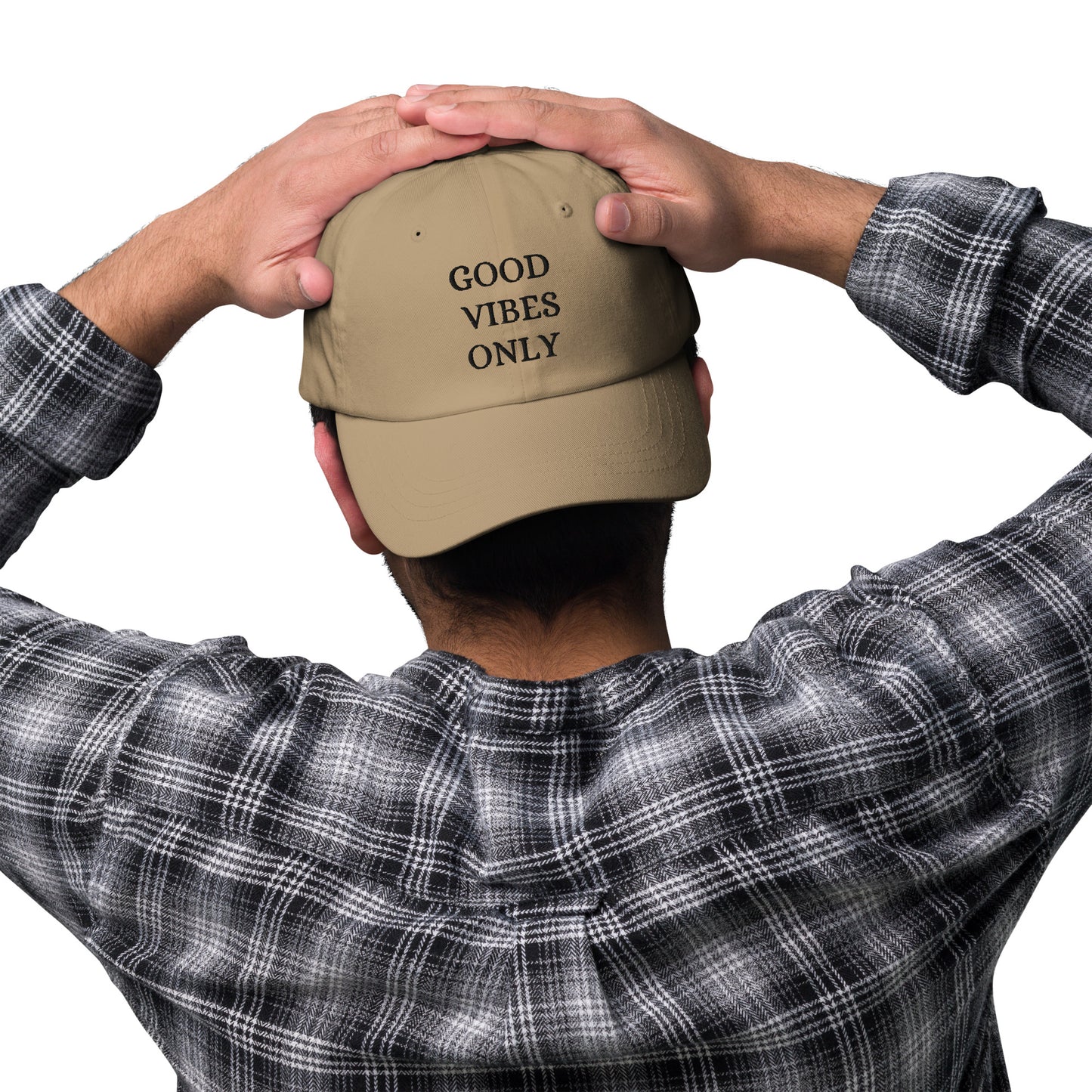 GOOD VIBES ONLY  hat
