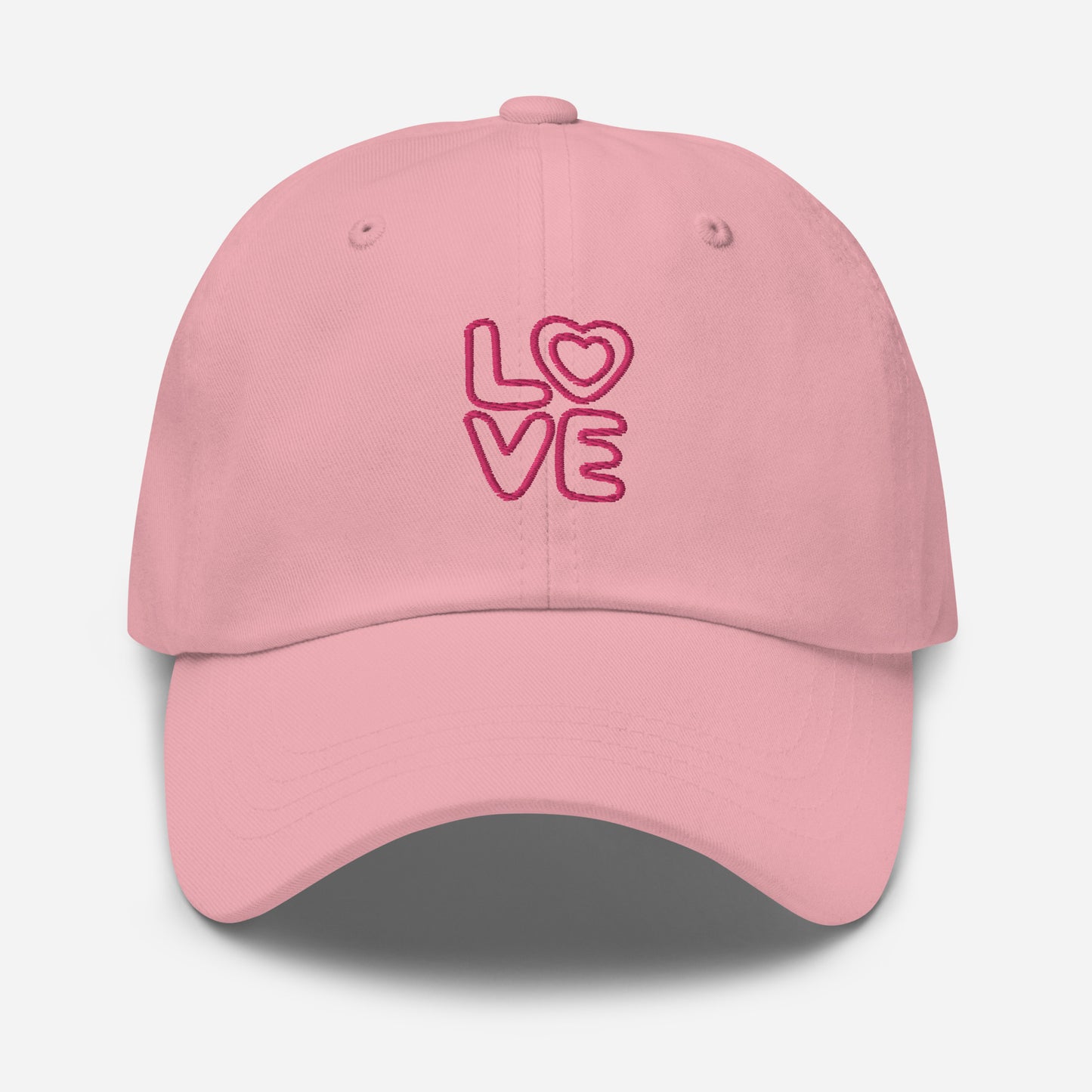 LOVE embroidered dad hat