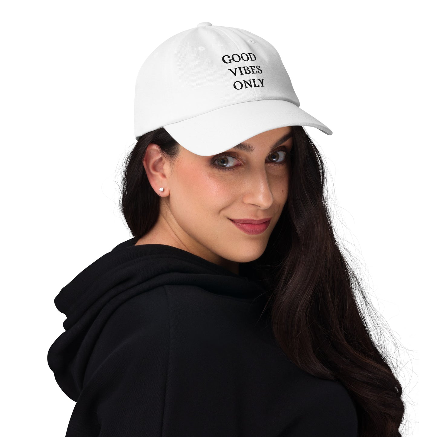 GOOD VIBES ONLY  hat