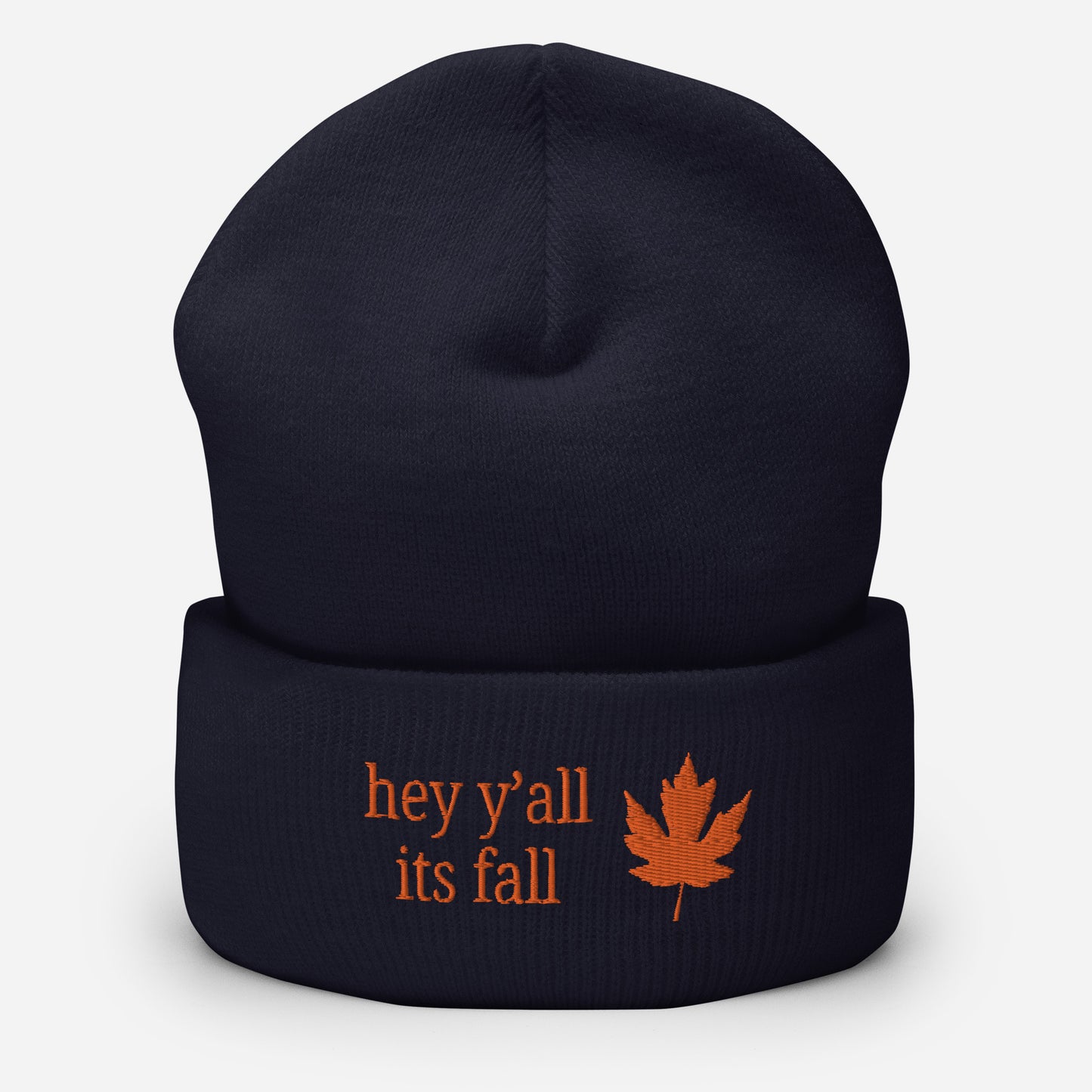 fall cuffed beanie, hey yall its fall beanie, fall gifts