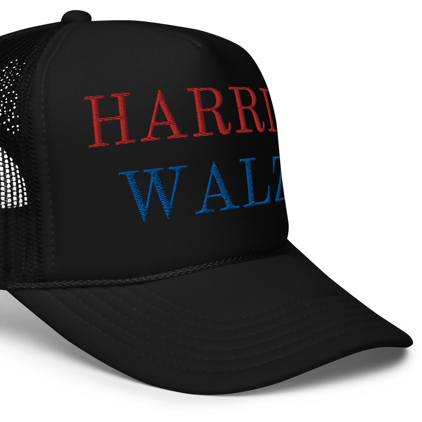 Harris Walz trucker hat