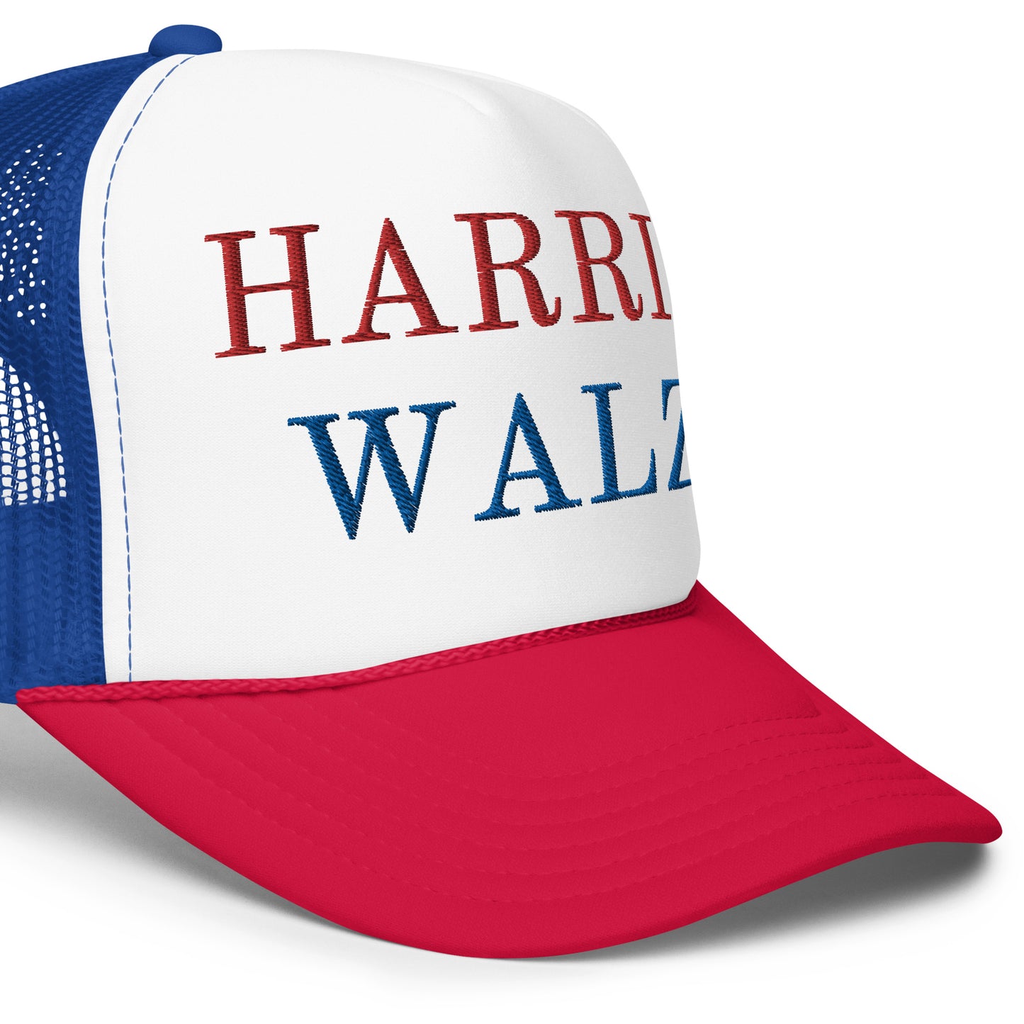 Harris Walz trucker hat