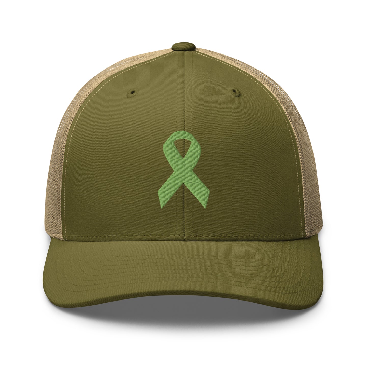 Embroidered lymphoma survivor trucker hat