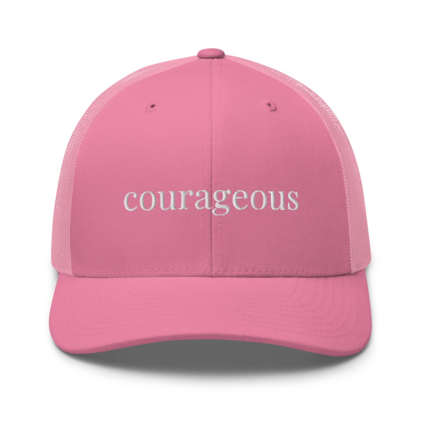 courageous trucker hat