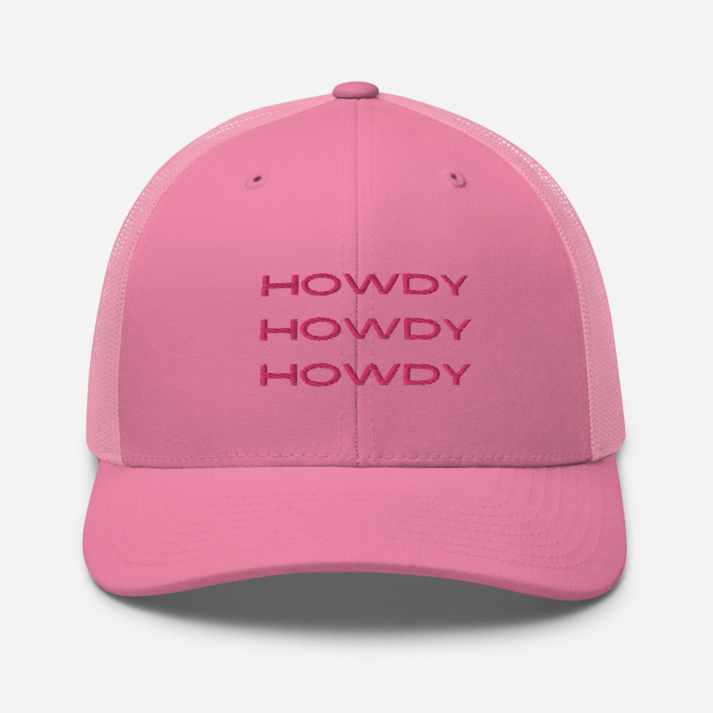 howdy embroidered trucker hat howdy cap