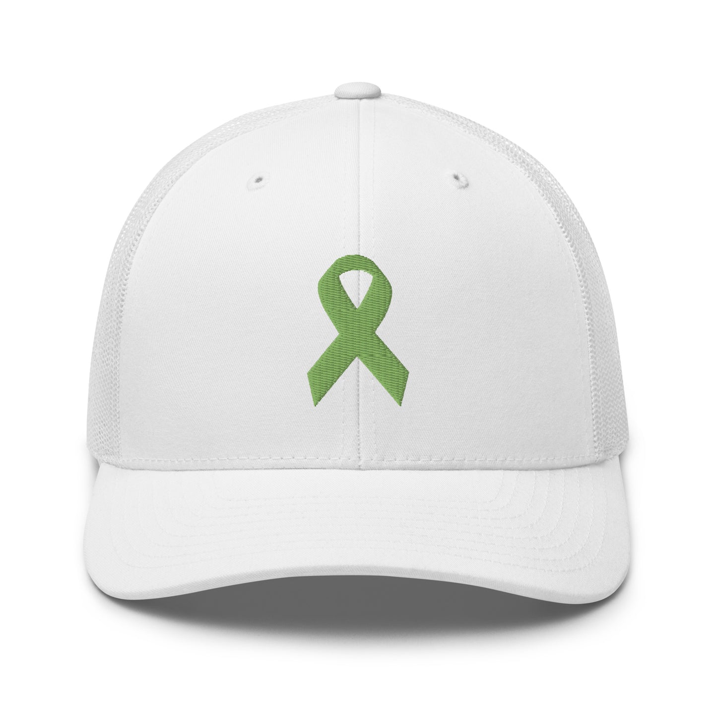 Embroidered lymphoma survivor trucker hat