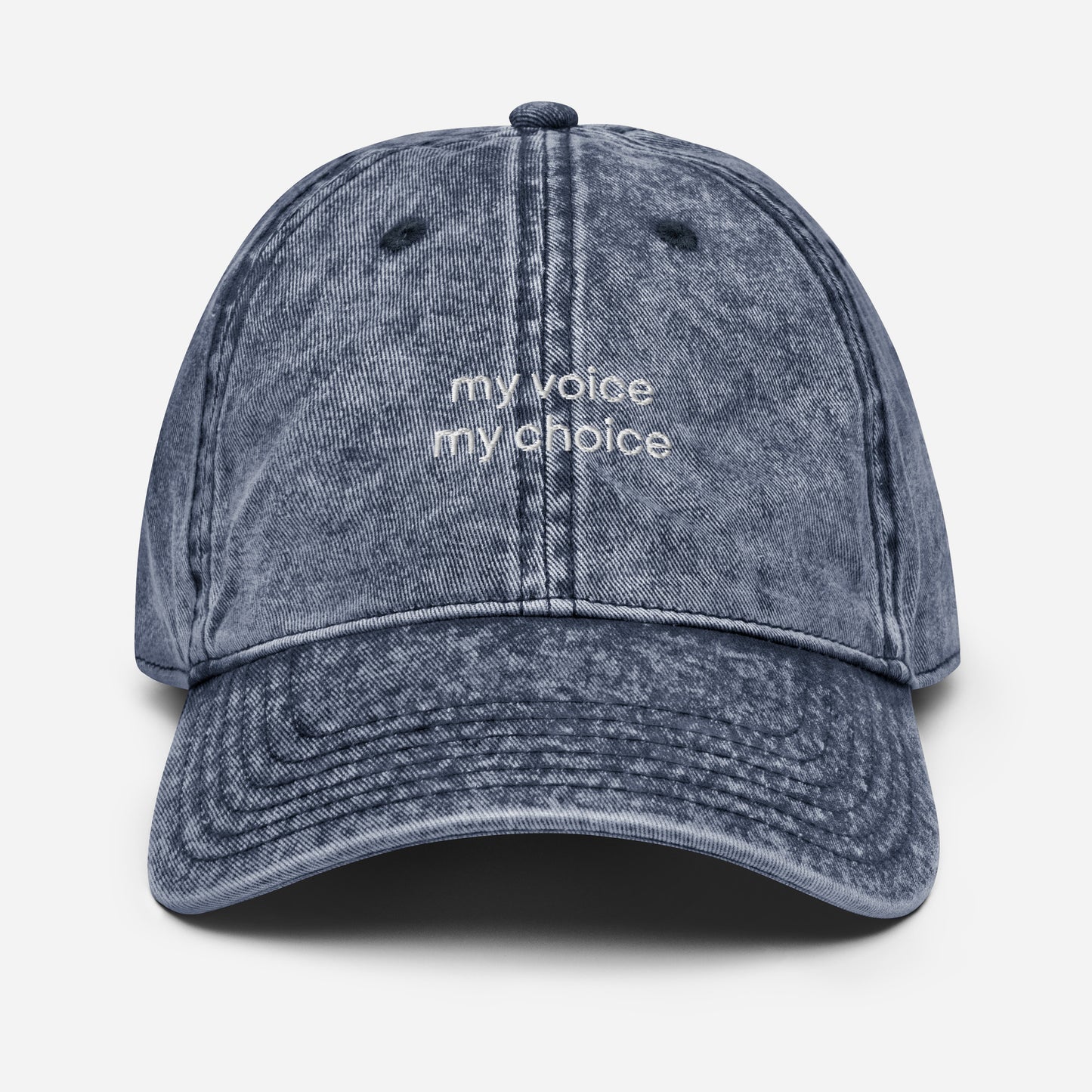 Vintage my voice my choice hat, pro choice hat