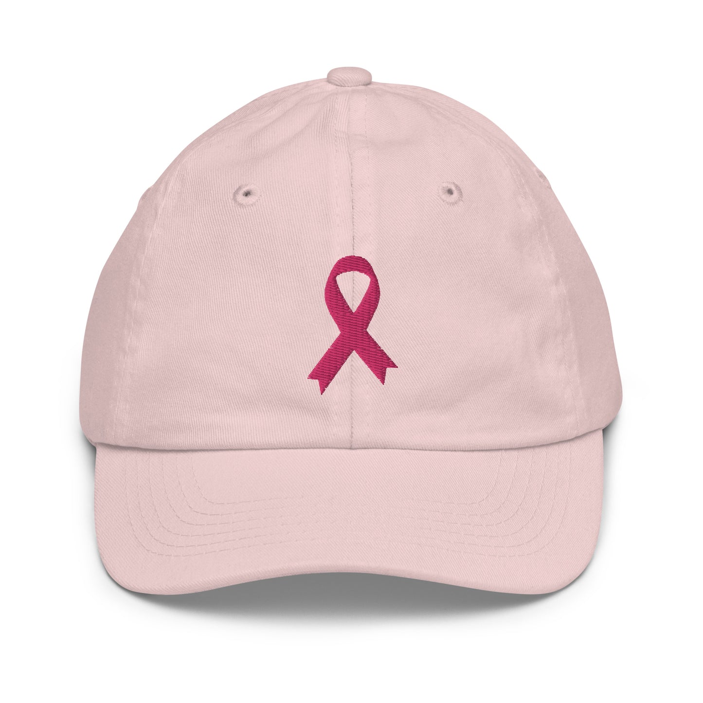 Youth breast cancer awareness cap, kids cancer awareness hat